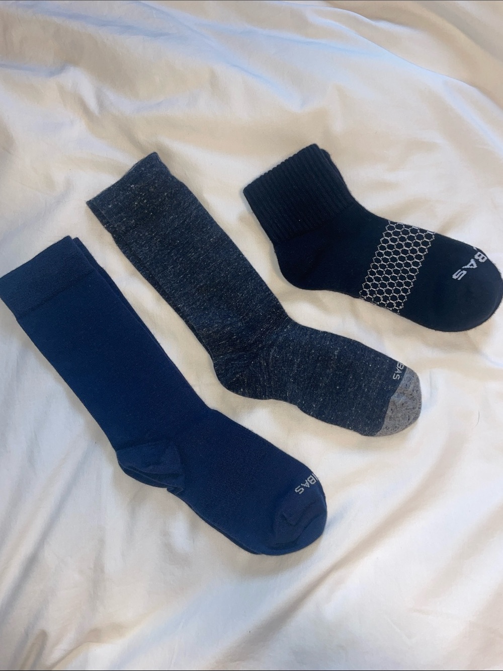3 Pairs of Bombas Socks
